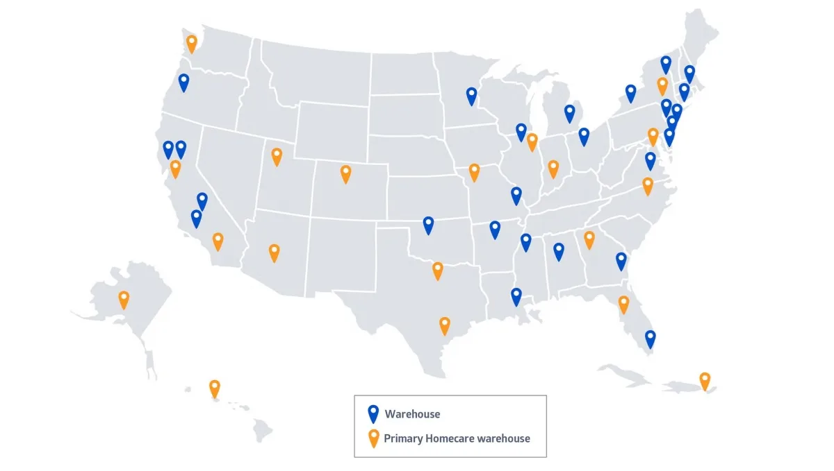 medline locations